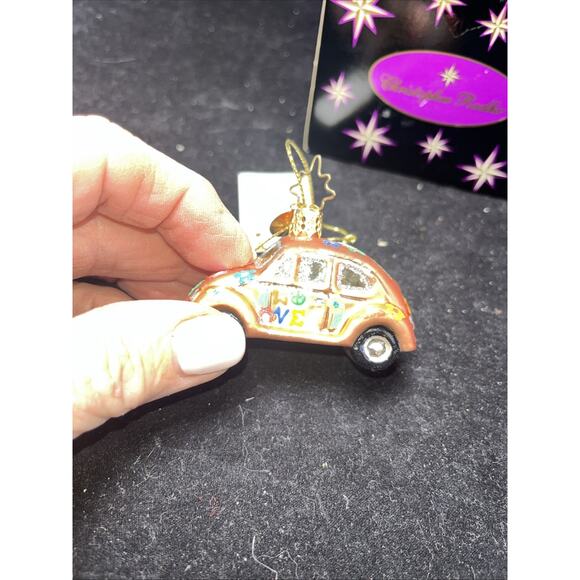 2½" Christopher Radko Little Love Bug Asst 2 Christmas Ornament VW Beetle Bug - Picture 4 of 8